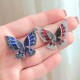 925 Sterling Silver Romantic Butterfly Necklace