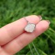 925 Sterling Silver Mother Of Pearl Cloud Necklace