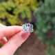 925 Sterling Silver Mother Of Pearl Ring - Butterfly Ring